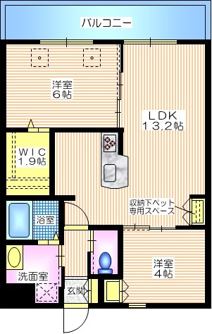 エステート東戸塚の間取り|ペットと一緒に暮らせるヘーベルメゾン