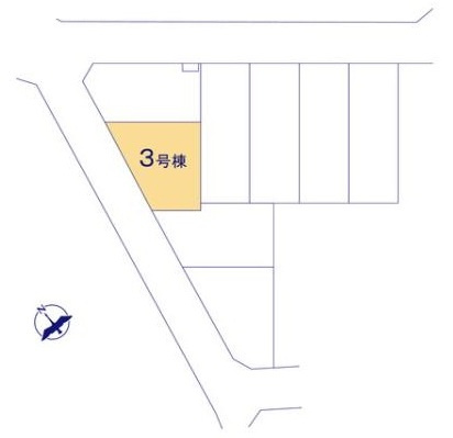 久喜吉羽第5　新築戸建　全8棟の区画図