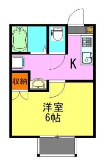 カーサ高柳の間取り