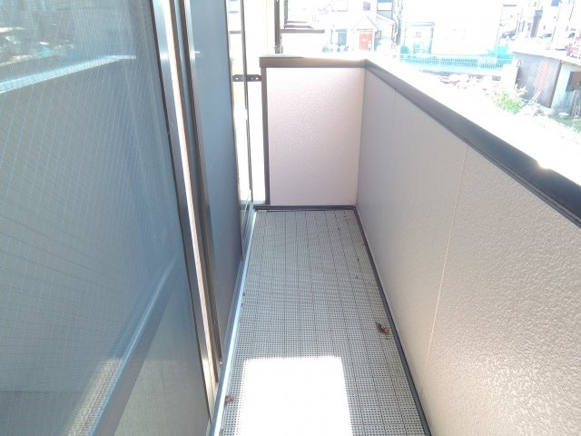 パナハイツ吉田のバルコニー