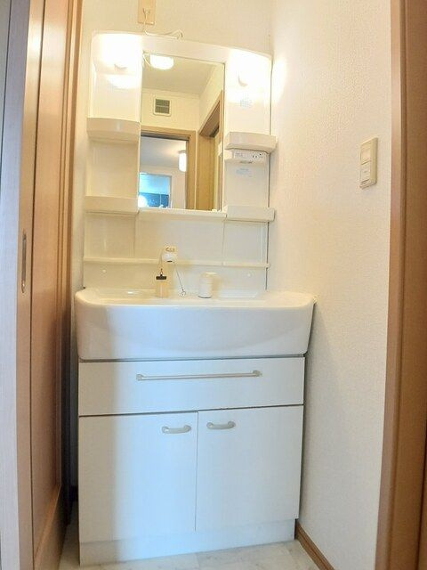 メリディオ・ふじの洗面所