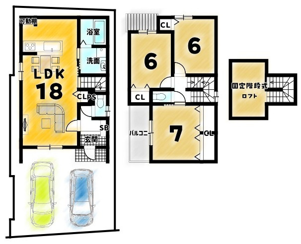 淀美豆町　新築戸建