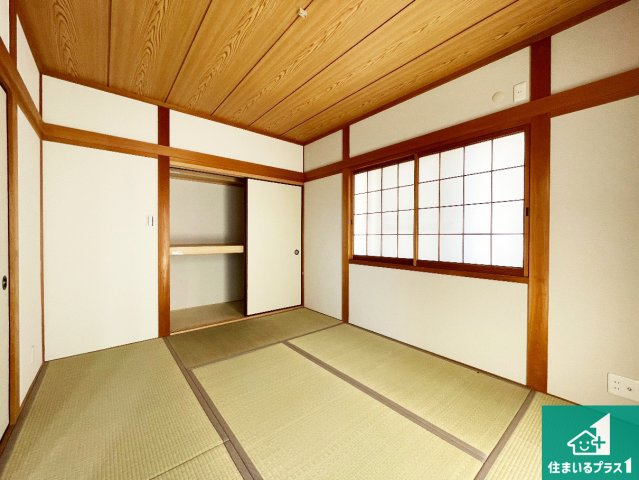 伊丹市瑞穂町　中古一戸建ての和室|一室あると便利な和室は多用途に活躍！
