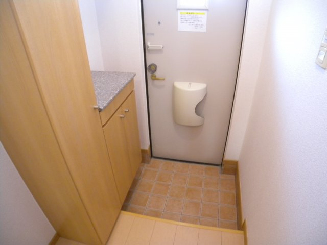 ルナパレスの玄関