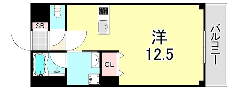 エクシージュ武庫川の間取り