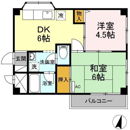 ルミエール宮崎台の間取り