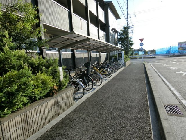 ルーフハウス Bのその他共用部分|駐輪場