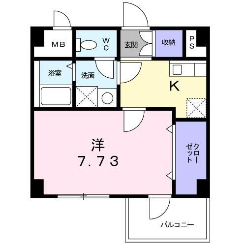 Ｔ＆Ａ横浜白金の間取り