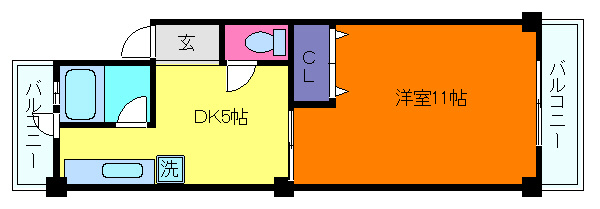 三富王子マンションの間取り