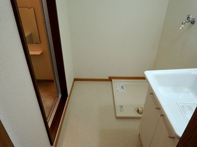 忙しい朝には欠かせない洗面所です