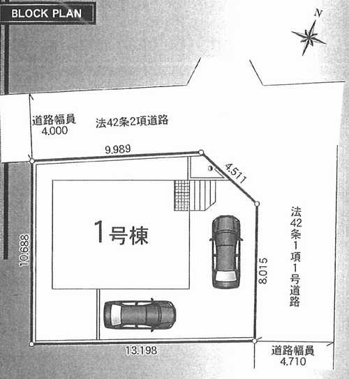 平塚市西真土第7　新築戸建全1棟　1号棟の区画図