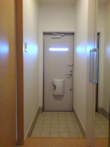 落ち着いた玄関です