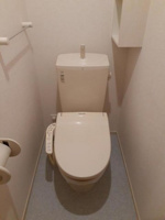 清潔感のあるトイレです