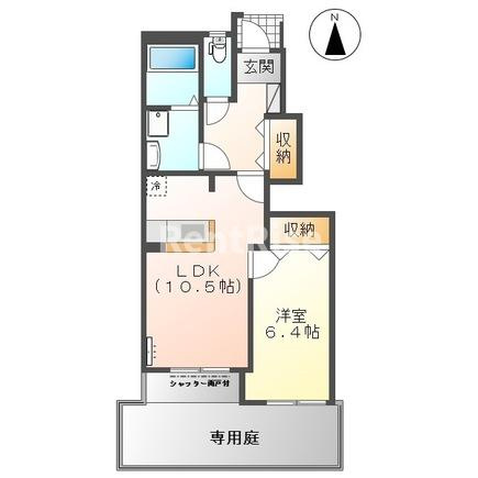パークヒルズ森本の間取り