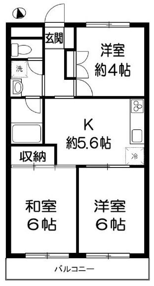 パストラル山口の間取り