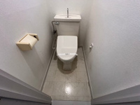 清潔感のあるトイレです