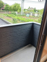 広々としたバルコニーです