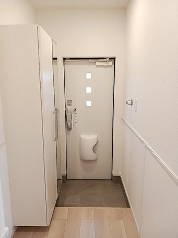 ゆったりとした玄関です