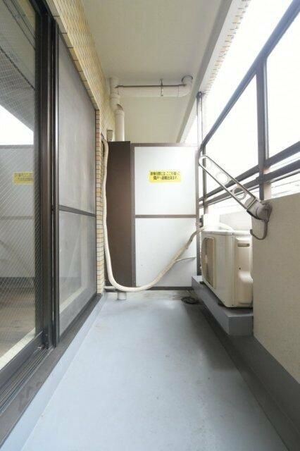 朝日第二目白台マンションのバルコニー