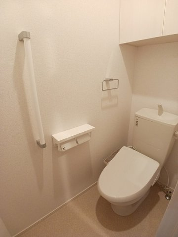 トイレもきれいです
