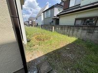 お庭の付いた物件です