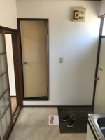 ゆったりとした玄関です