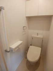 トイレもきれいです