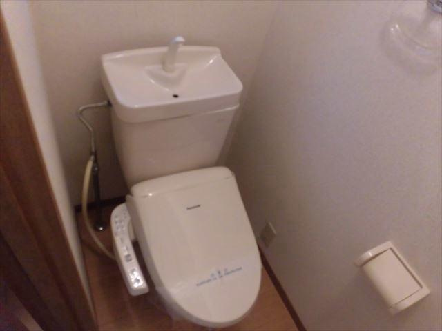トイレもきれいです