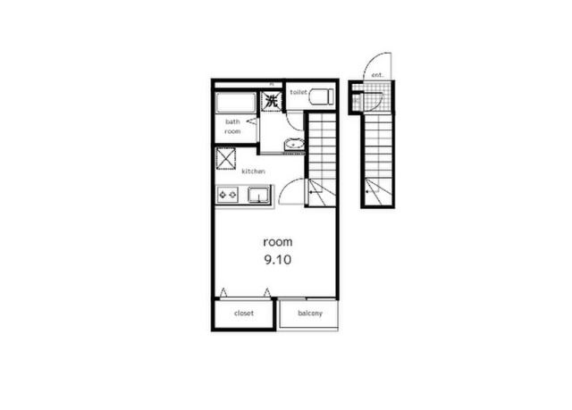 casa di comodoの間取り