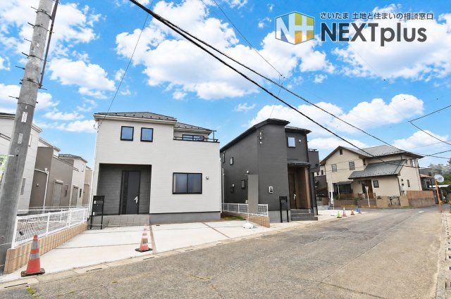 久喜吉羽第5　新築戸建　全8棟の前面道路含む現地写真