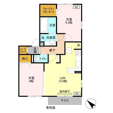 流山市おおたかの森西４丁目のアパート