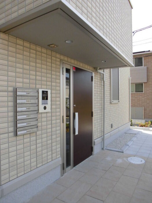 流山市おおたかの森北２丁目のアパートのエントランス|オートロック