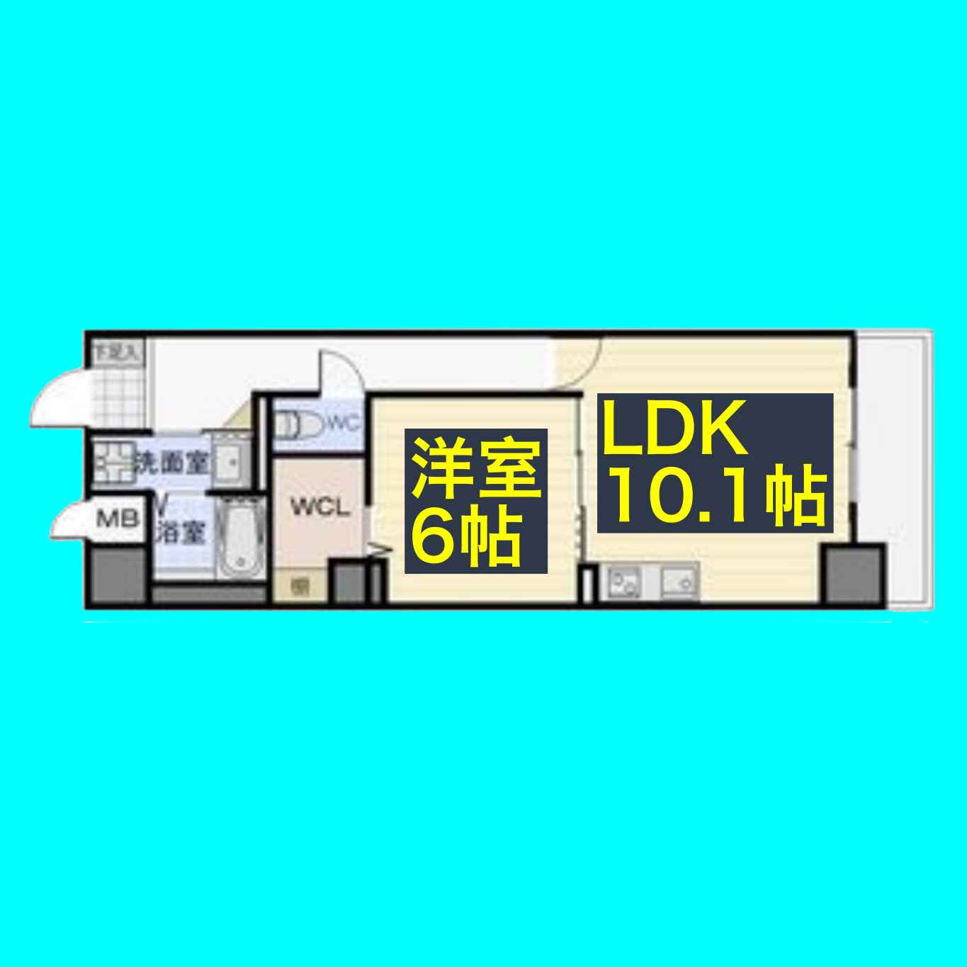 グランツ泉の間取り