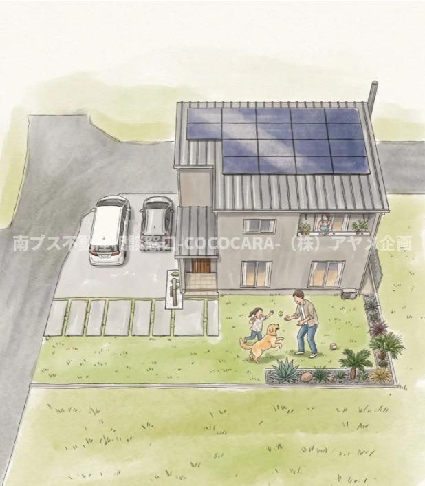 新築戸建　寺部　B10号棟　4LDKのその他|太陽光システムを採用。8.01kwの大容量パネルを搭載。