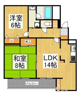 シュタインハウスの間取り