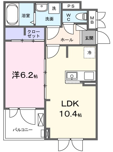 Sunlit　三木の間取り