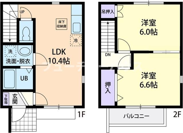 Ｌａ　Ｆｏｎｔｅ　Ｂの間取り