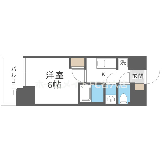 【間取り】 | プランドール新北野