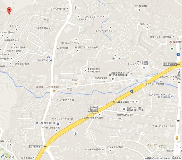 ルーラル神峰の地図