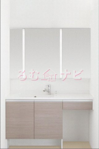 福岡市南区高宮３丁目の賃貸マンションの洗面所