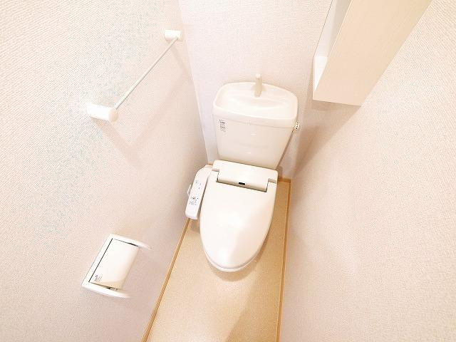 善紀ハイツⅡ号館のトイレ|コンパクトで使いやすいトイレです