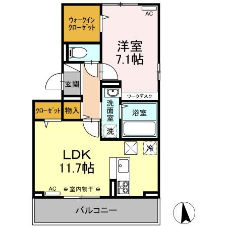 サザンイーグルⅡの間取り