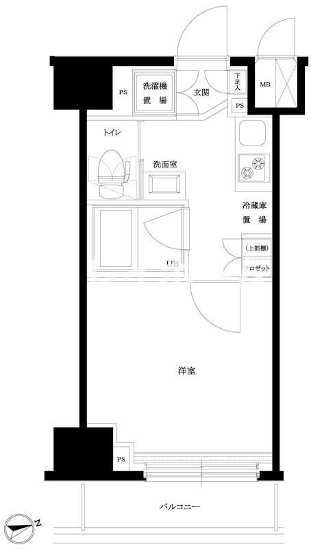 ルーブル羽田西の間取り