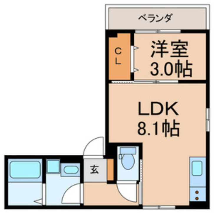 Sanobleの間取り