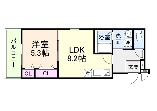 【間取り】 | (仮称)フジパレス奈良町
