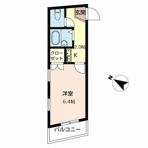 エクセルコート芦屋の間取り