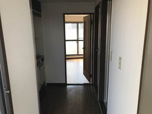エクセルコート芦屋の玄関