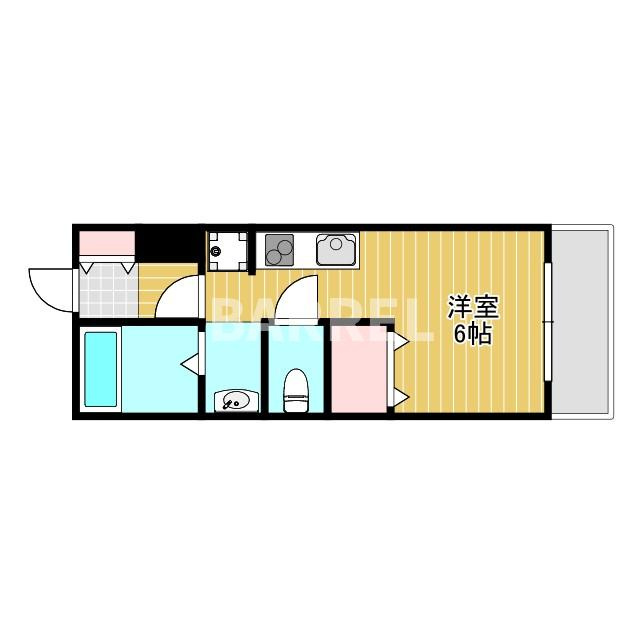 L＆CスターハイツNo.11 の間取り