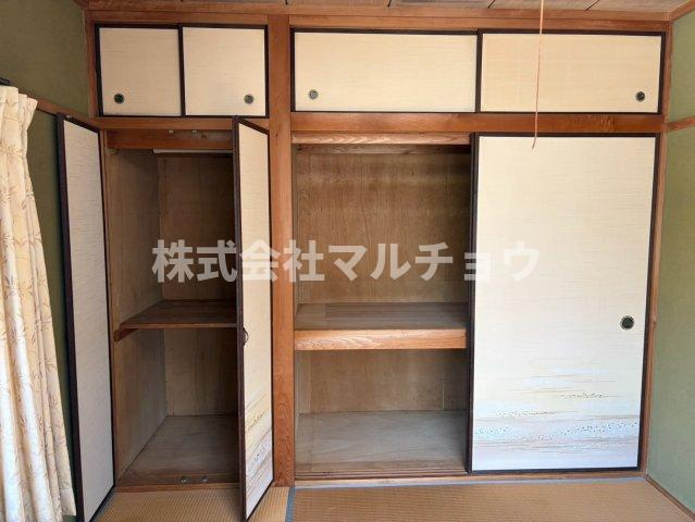 新庄一戸建の収納|大きなスペースがあり、収納には困りません
