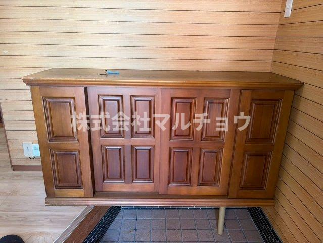 新庄一戸建の玄関|きれいな玄関です
